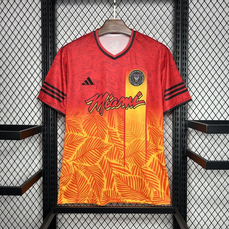 24/25 Miami Red Red Jersey 2024 front view
