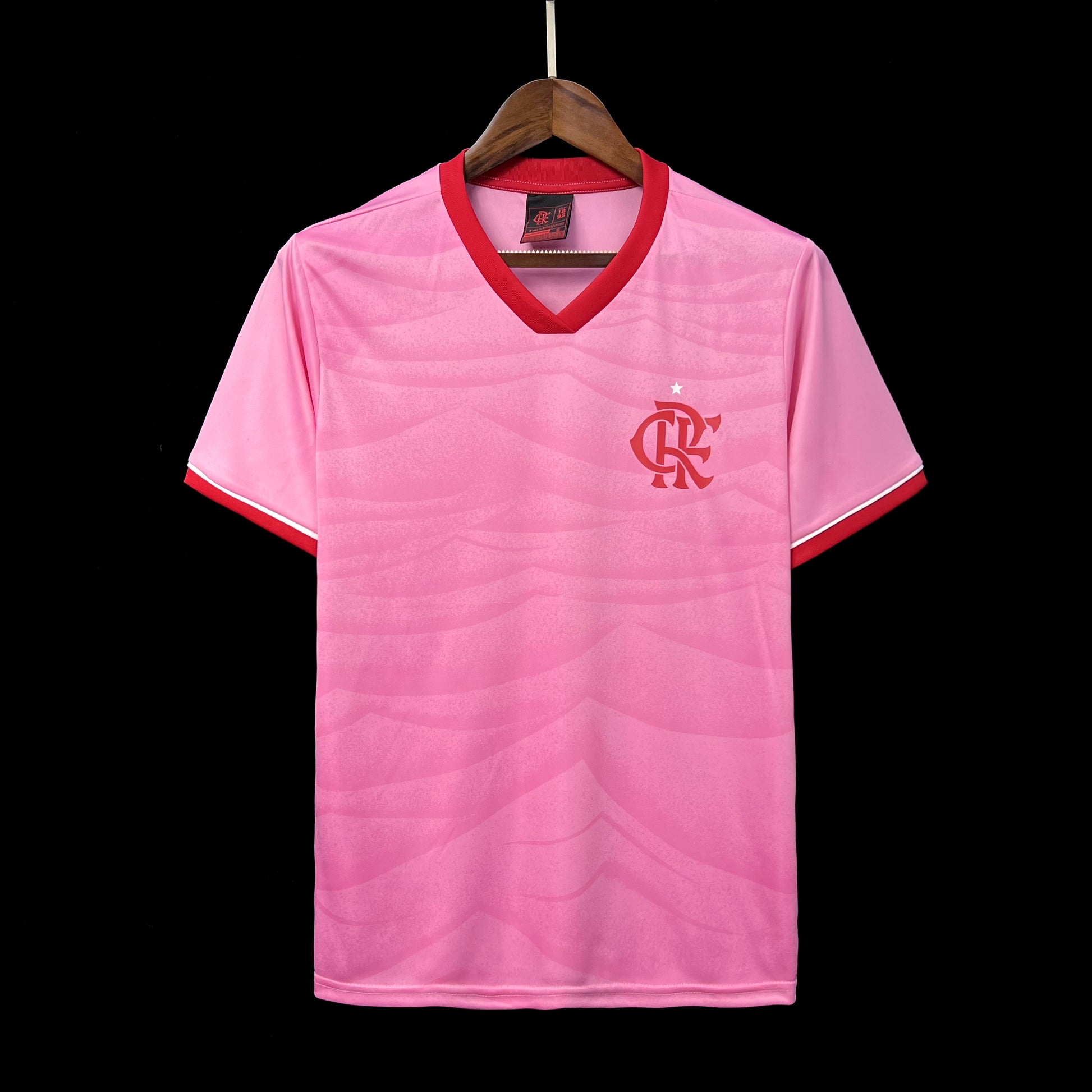 Flamengo Pink Pink Jersey 2024 front view
