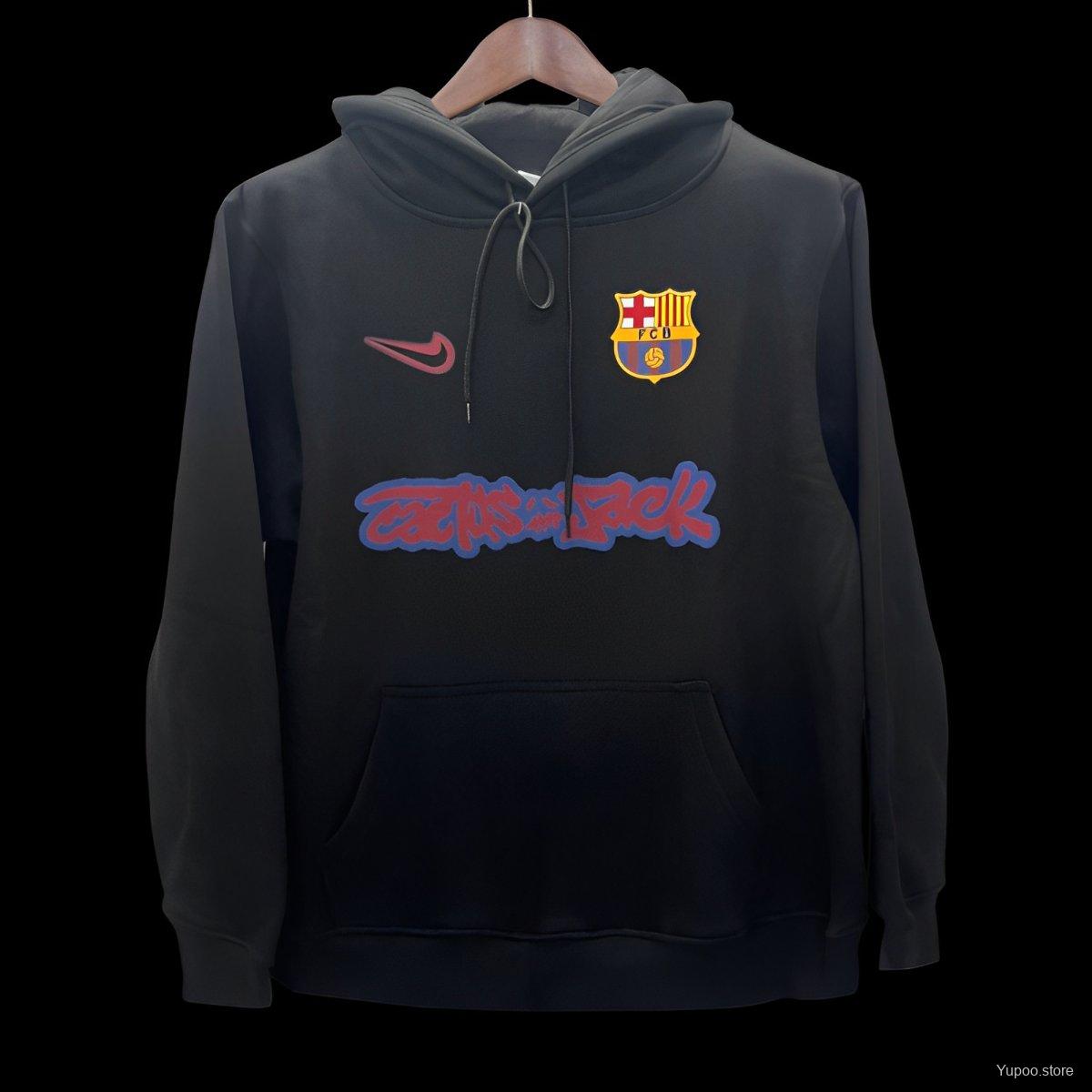 Cactus Jack X Barcelona Home Jersey 2024 front view