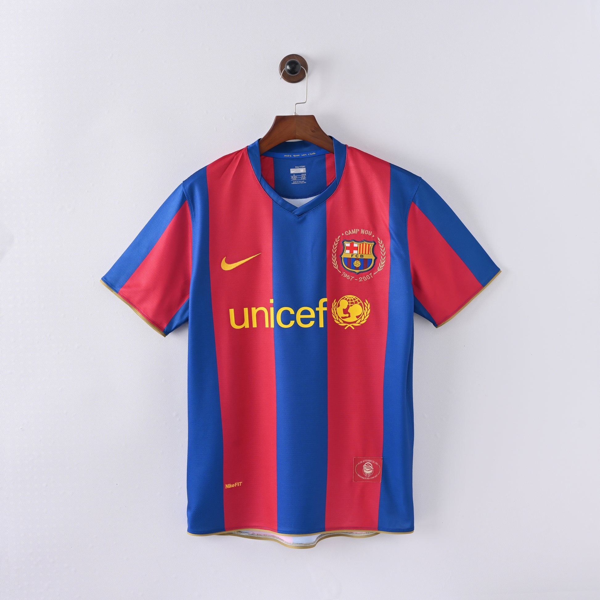 Retro Fcb Home Jersey 2024 front view