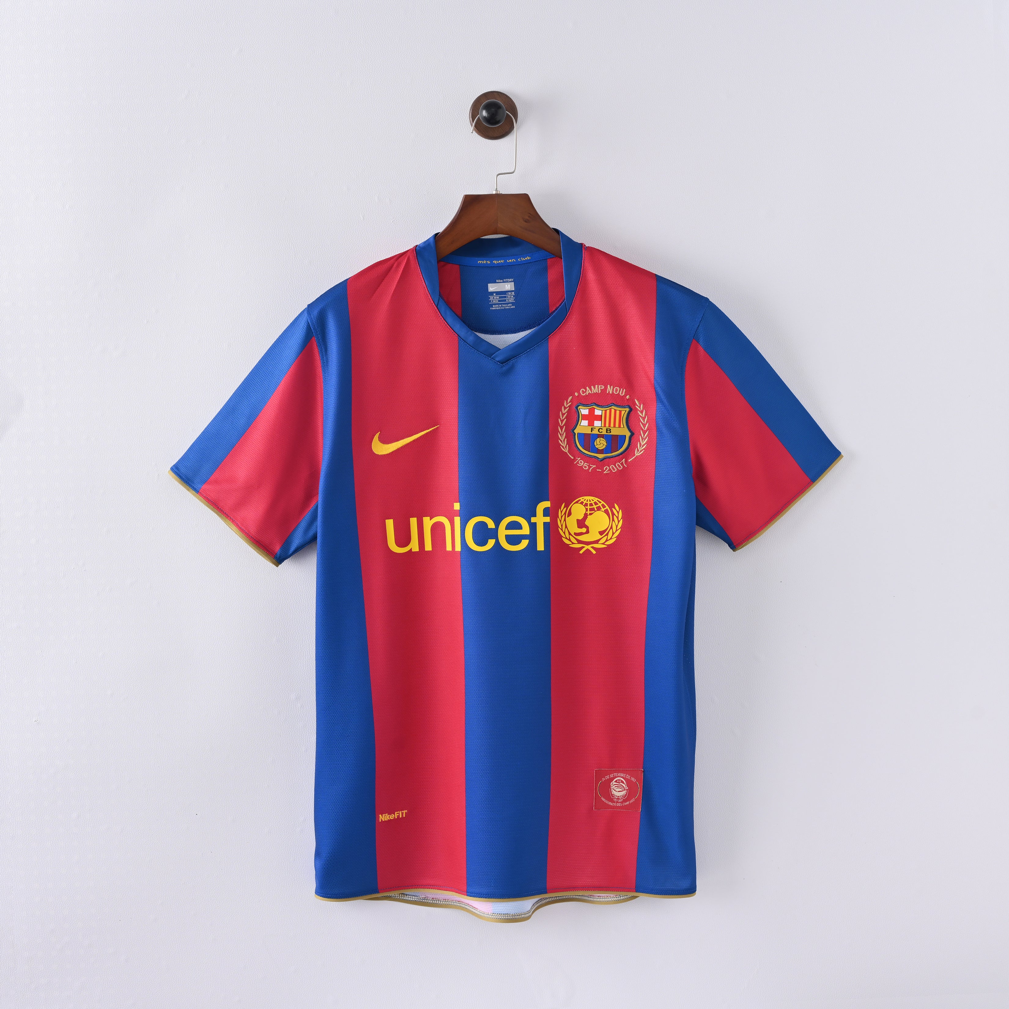 Retro Fcb Home Jersey 2024 front view