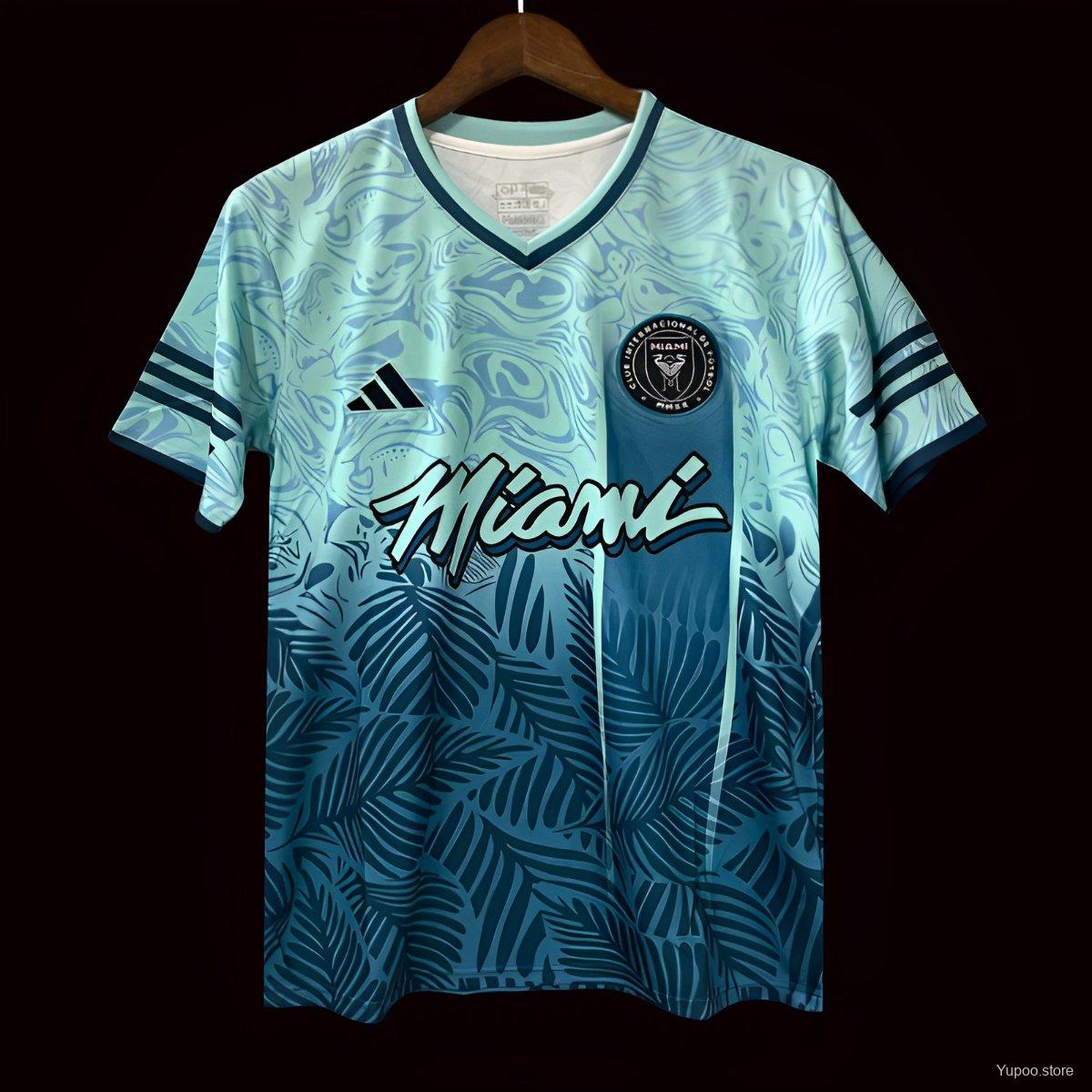24/25 Miami Blue Home Jersey 2024 front view