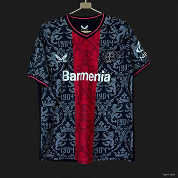 24/25 Bayer 04 Home Jersey 2024 front view