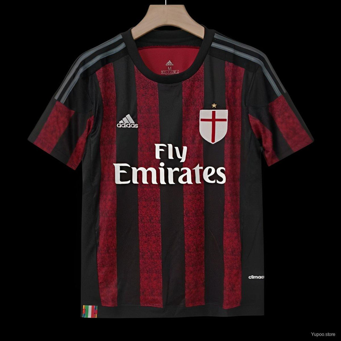 Ac Milan Retro 2016 Home Jersey 2024 front view