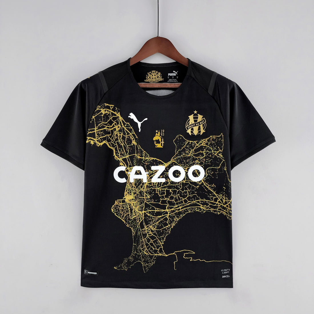 23/24 Om Spécial Edition Black Black Jersey 2024 front view