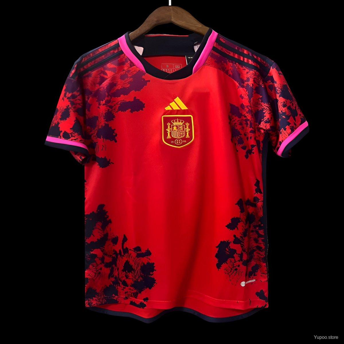 Spain Home Jersey 2024 front view