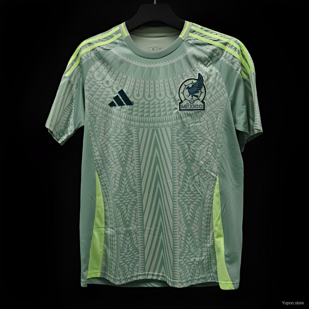 23/24 Mexico Vert Home Jersey 2024 front view