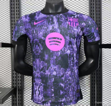 Fcb Edition Purple 2025 Home Jersey 2024 front view