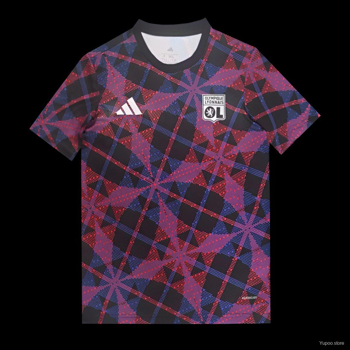 Ol Purple 2025 Home Jersey 2024 front view