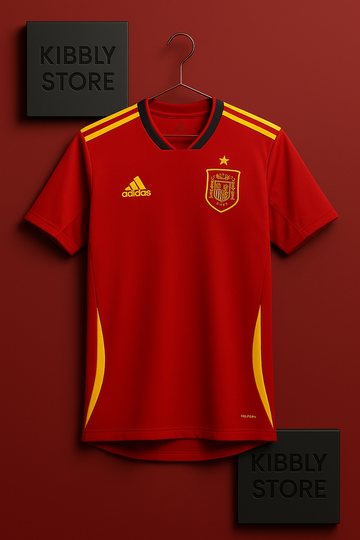 Spain Red Jersey 2024 front view