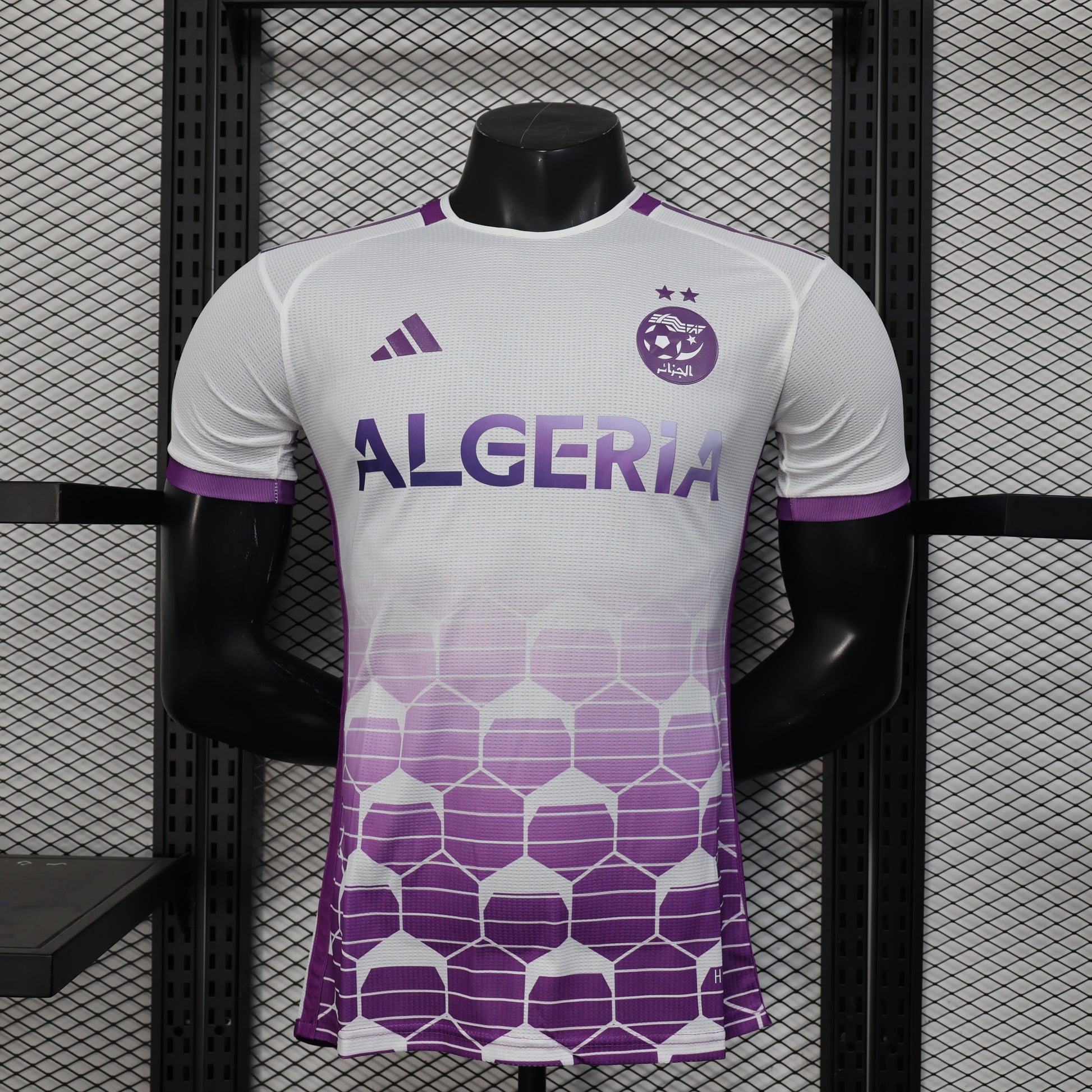 Algeria Purple 2025 Home Jersey 2024 front view