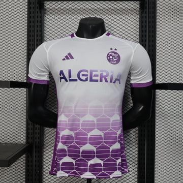 Algeria Purple 2025 Home Jersey 2024 front view