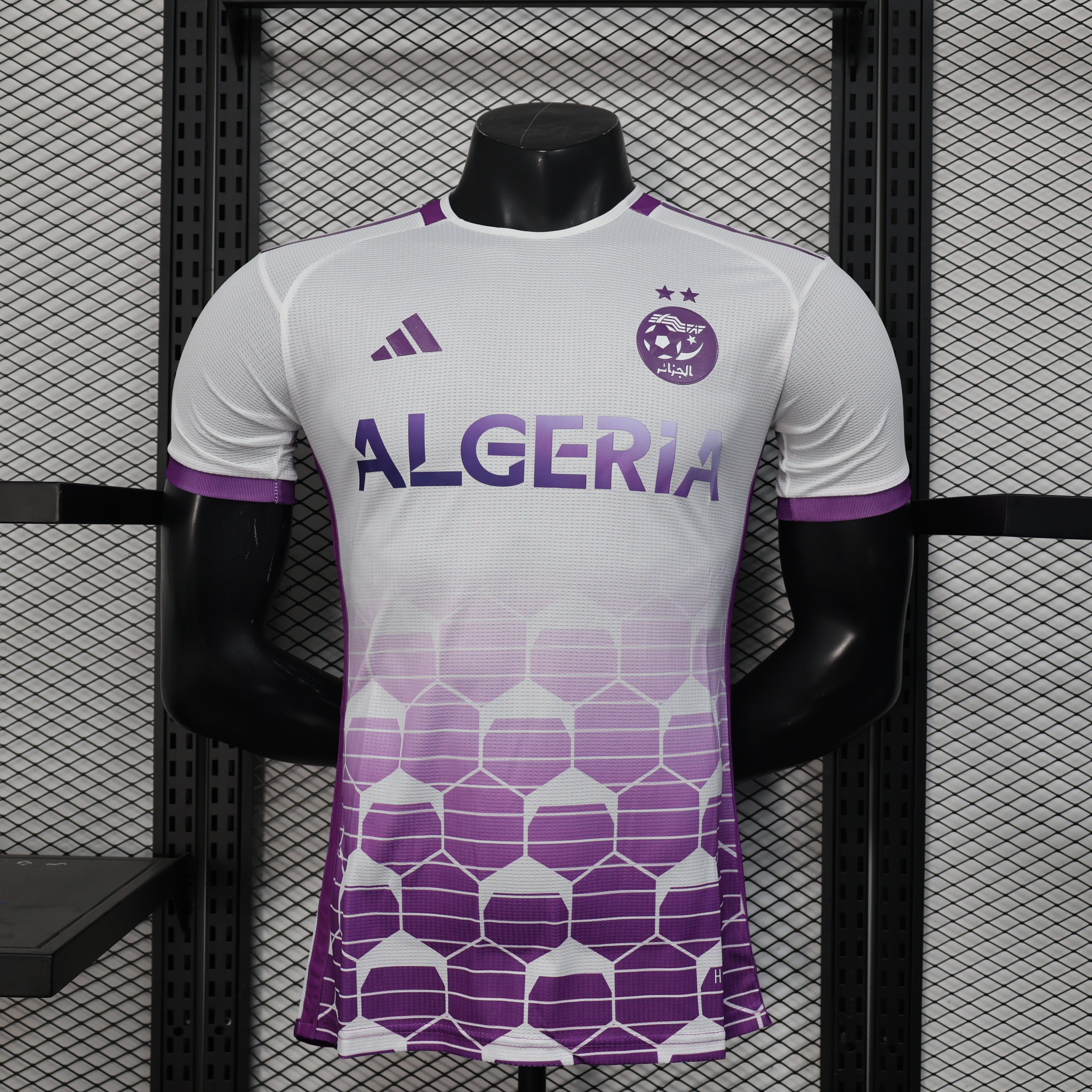 Algeria Purple 2025 Home Jersey 2024 front view
