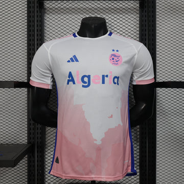 Algeria White 2025 White Jersey 2024 front view