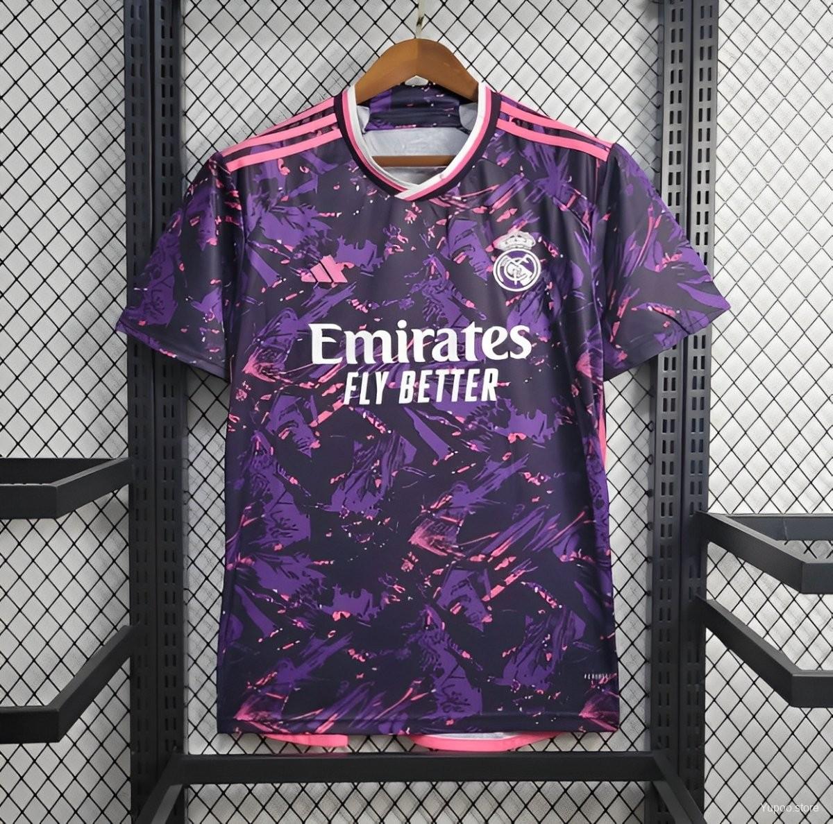 Rma Purple 2024 Home Jersey 2024 front view
