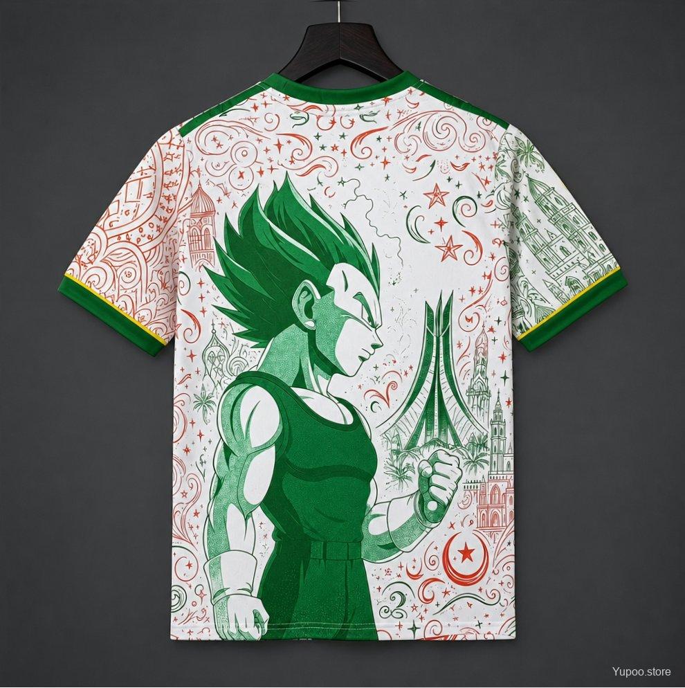 Maillot Algeria x Vegeta  - Coupe Standard Homme