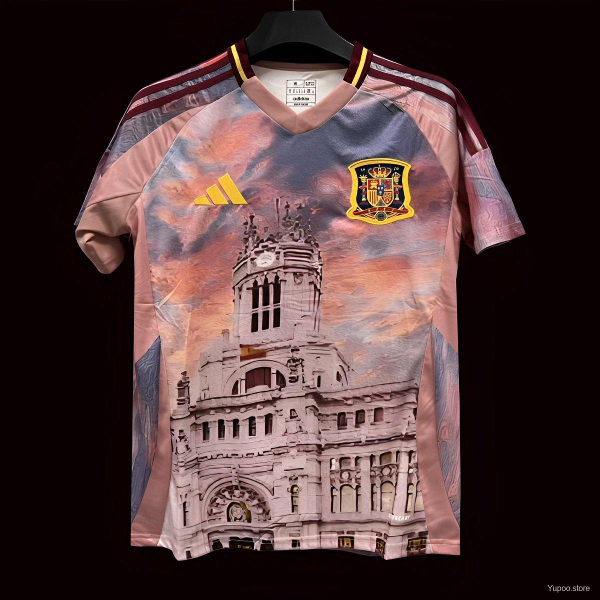 Spain Home Jersey 2024 front view