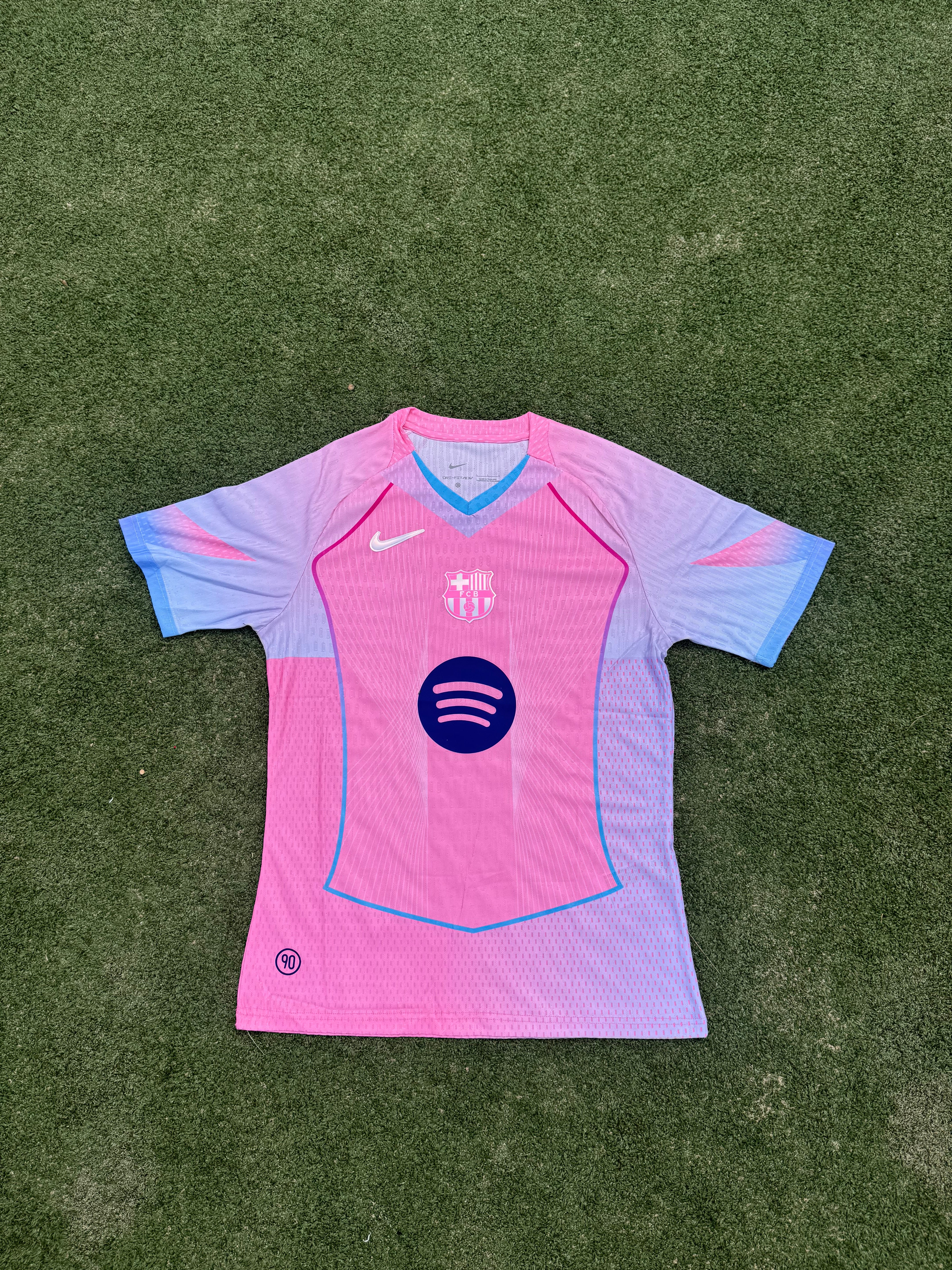 Fcb Edition Special Pink 2025 Pink Jersey 2024 front view