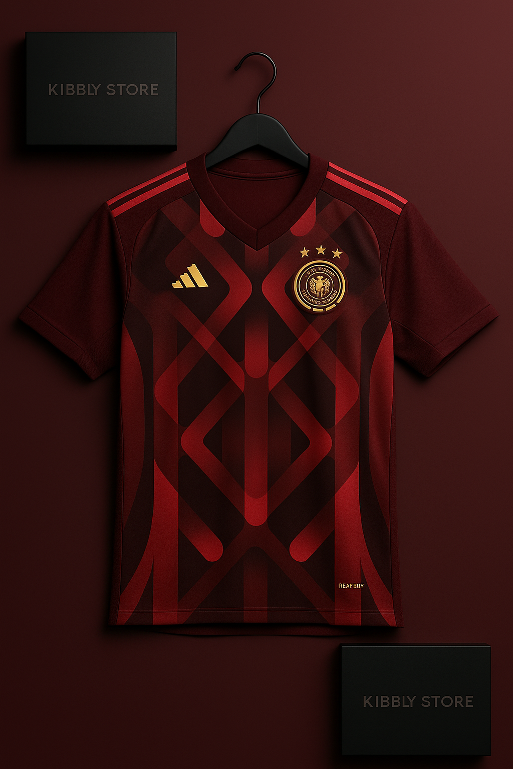 Germany Red 2025 Red Jersey 2024 front view