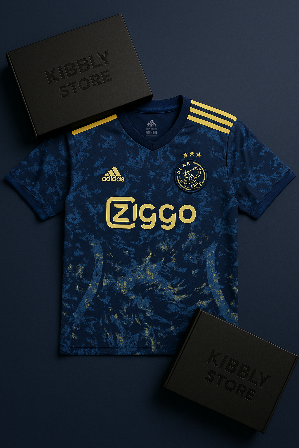Ajax Amsterdam Blue Home Jersey 2024 front view