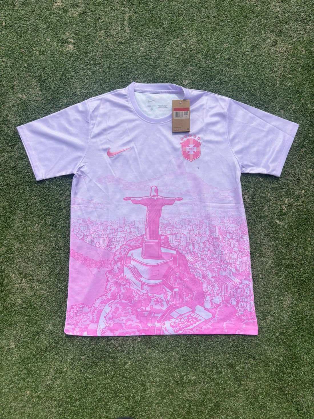 Brazil Special Edition Pink 2026 Pink Jersey 2026 front view