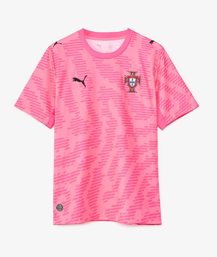 Maillot Portugal Domicile Rose