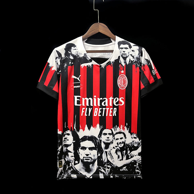 22/23 Ac Milan Legendary Star Home Jersey 2024 front view