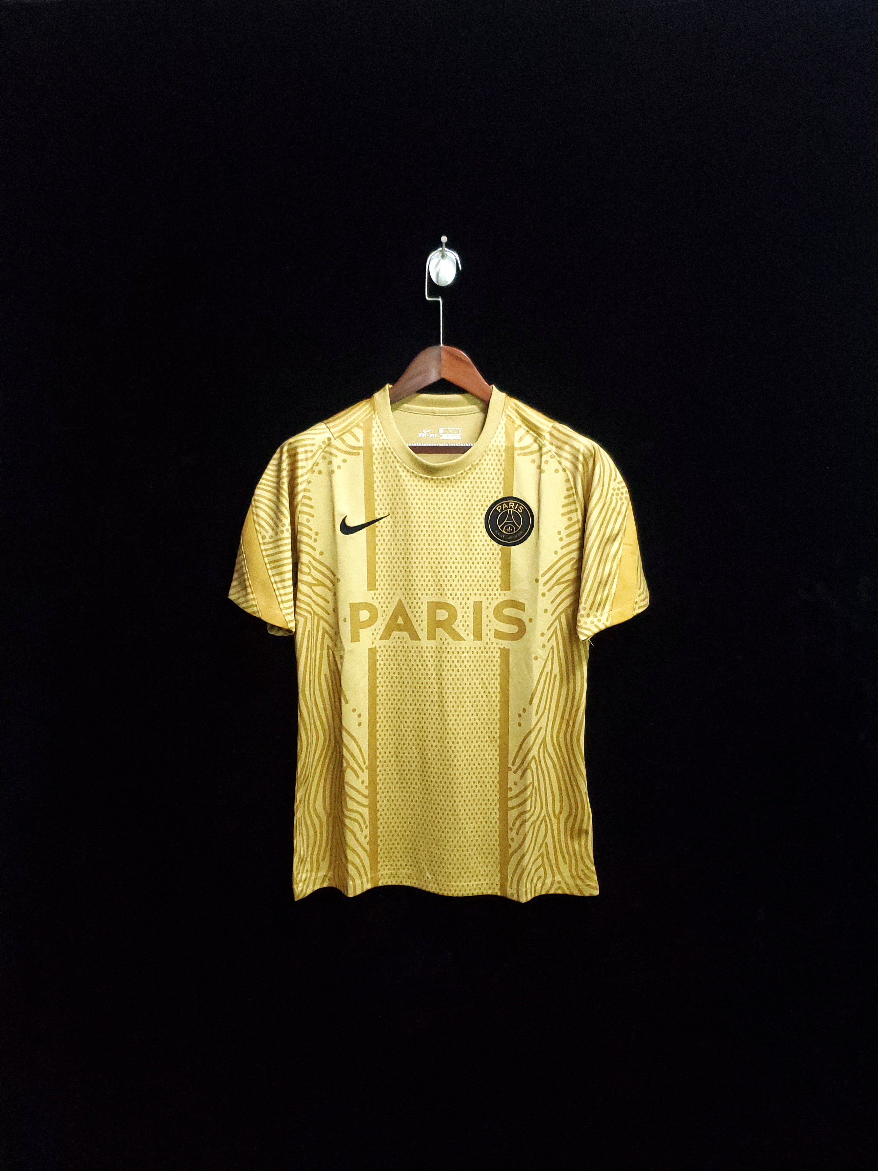 20/21 Psg Yellow Home Jersey 2024 front view