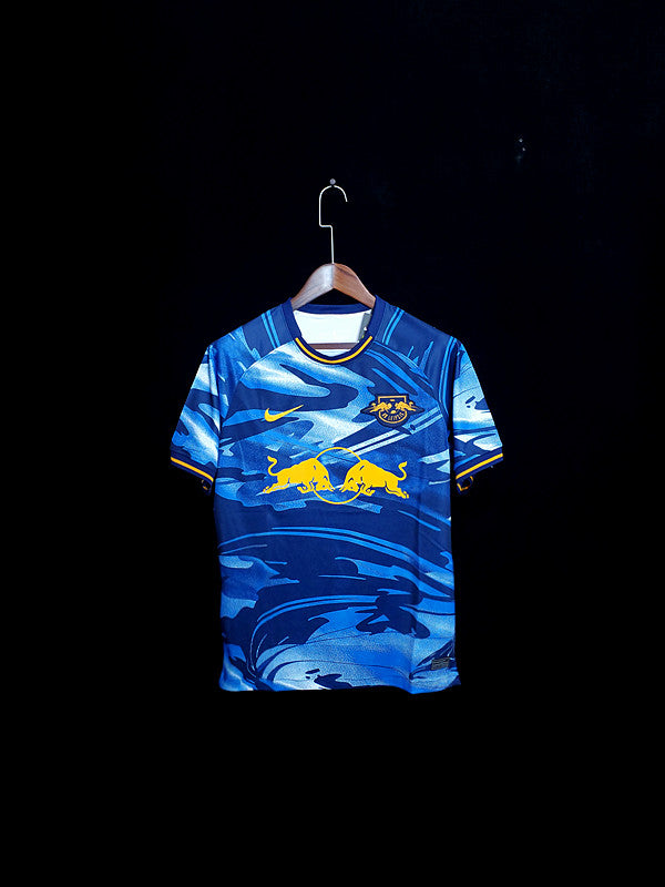 20/21 Rb Leipzig Blue Home Jersey 2024 front view