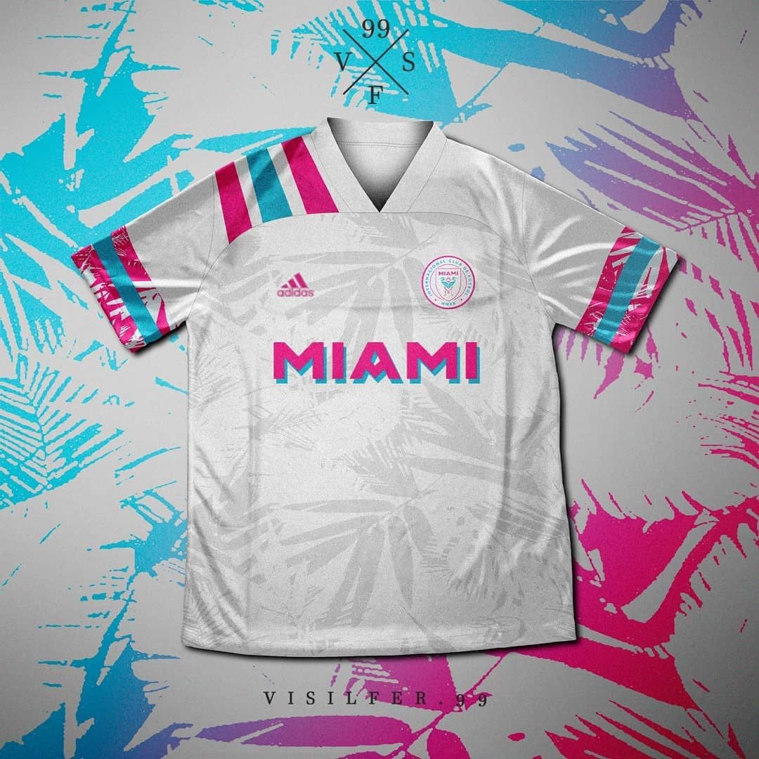 Miami White 2025 White Jersey 2024 front view