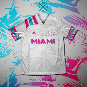 Miami White 2025 White Jersey 2024 front view