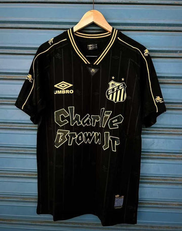 Santos FC Black Jersey 2024 front view