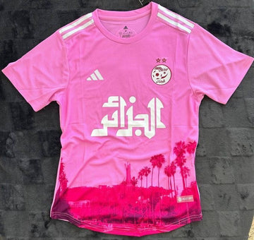 Algeria Special Pink Pink Jersey 2024 front view
