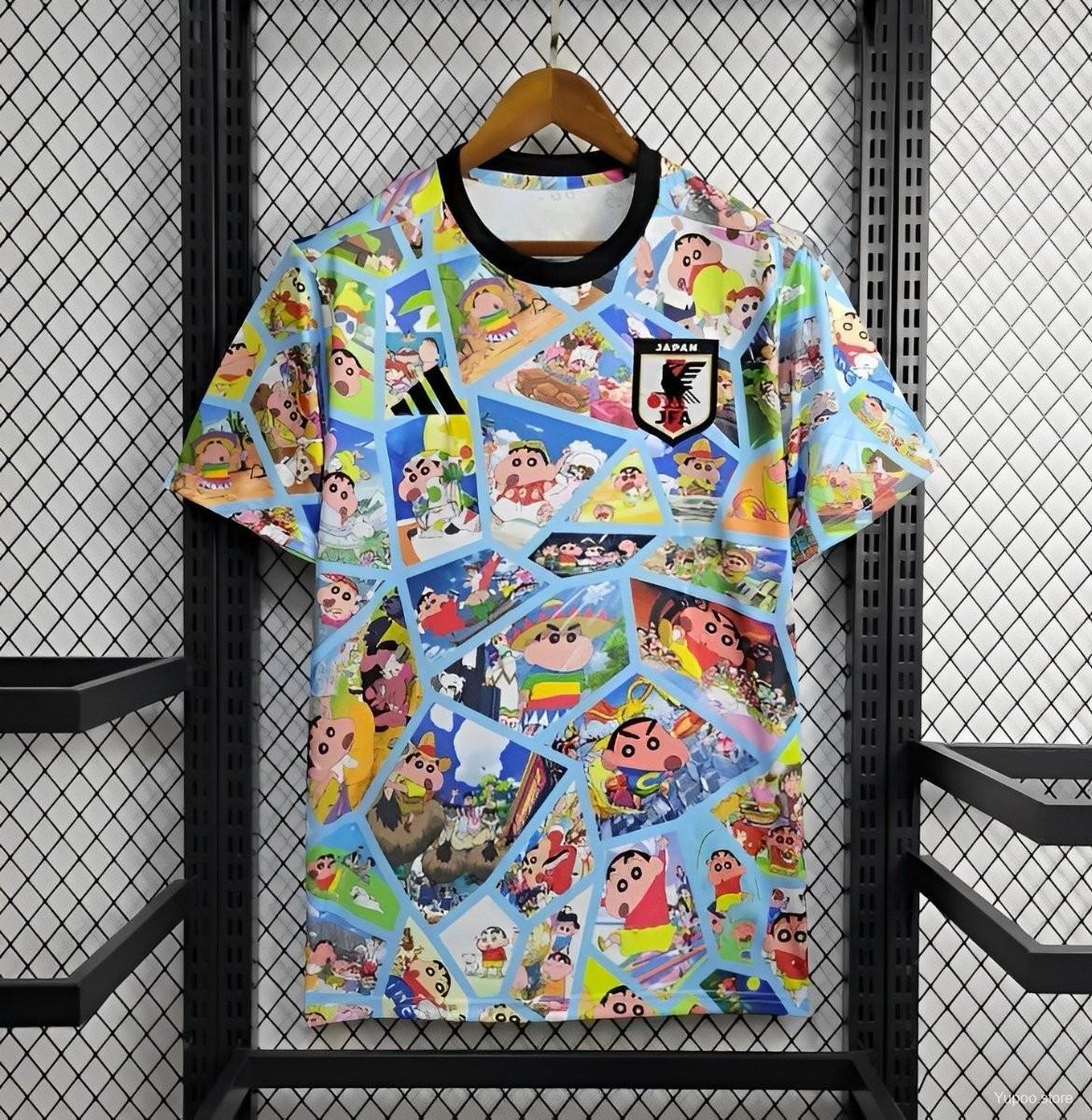 23/24 Japan Jfa Special Edition Xiao Home Jersey 2024 front view