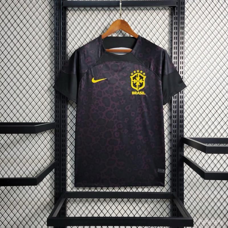 23/24 Brazil Cbf Home Jersey 2024 front view