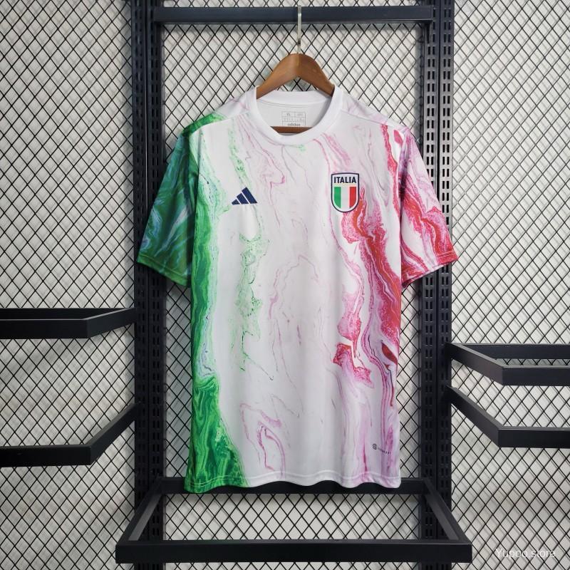 23/24 Italia Special Edition Home Jersey 2024 front view