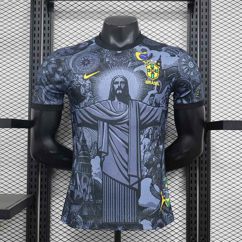 23/24 Brazil Special Edition Home Jersey 2024 front view