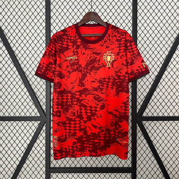 Portugal Red Jersey 2024 front view