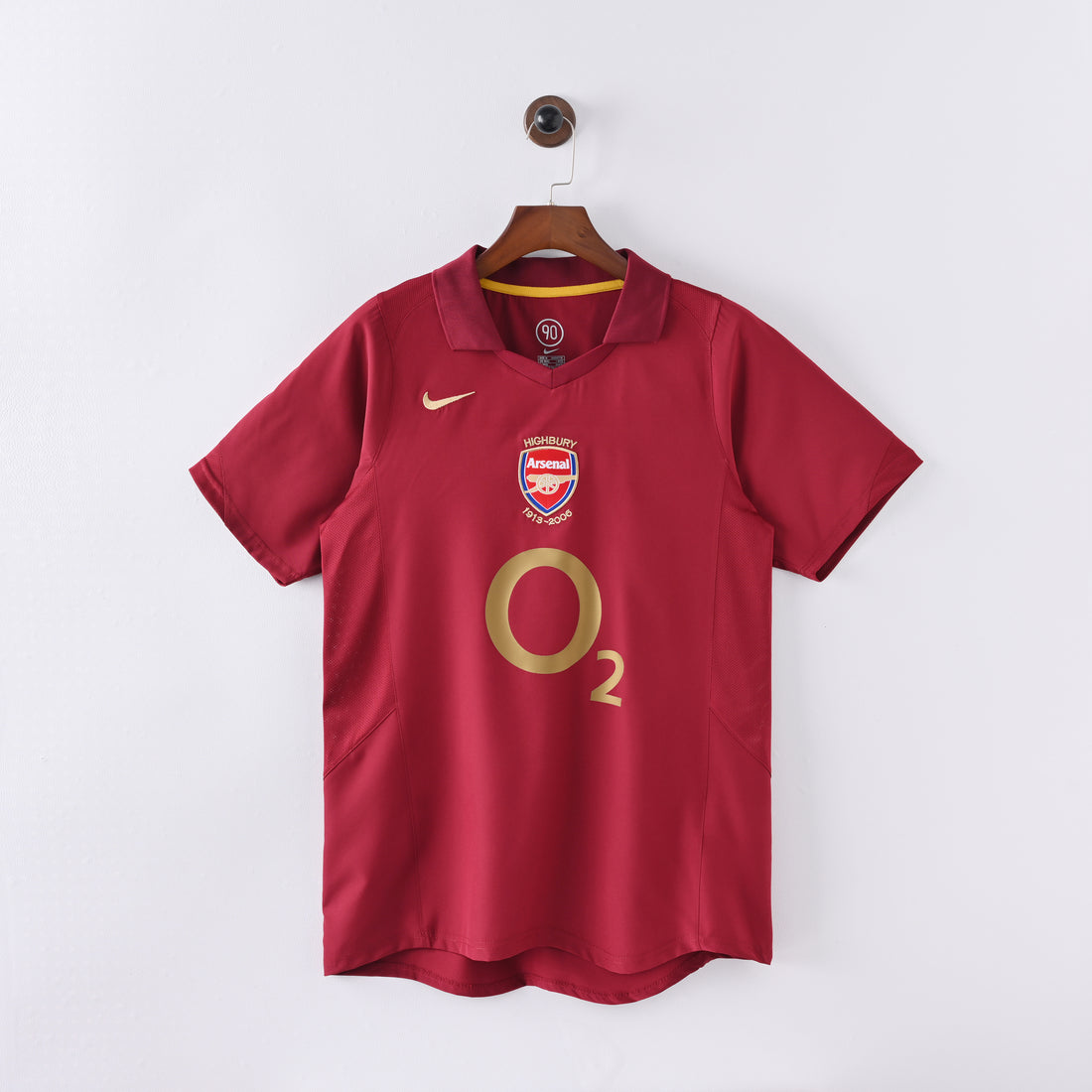 Retro Arsenal Home Jersey 2024 front view