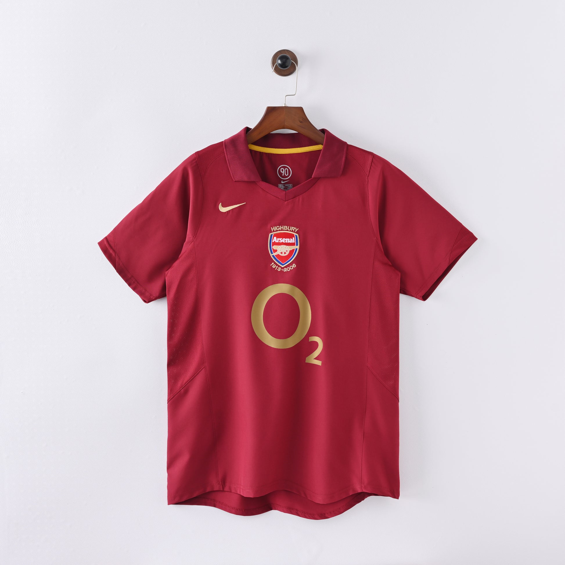 Retro Arsenal Home Jersey 2024 front view