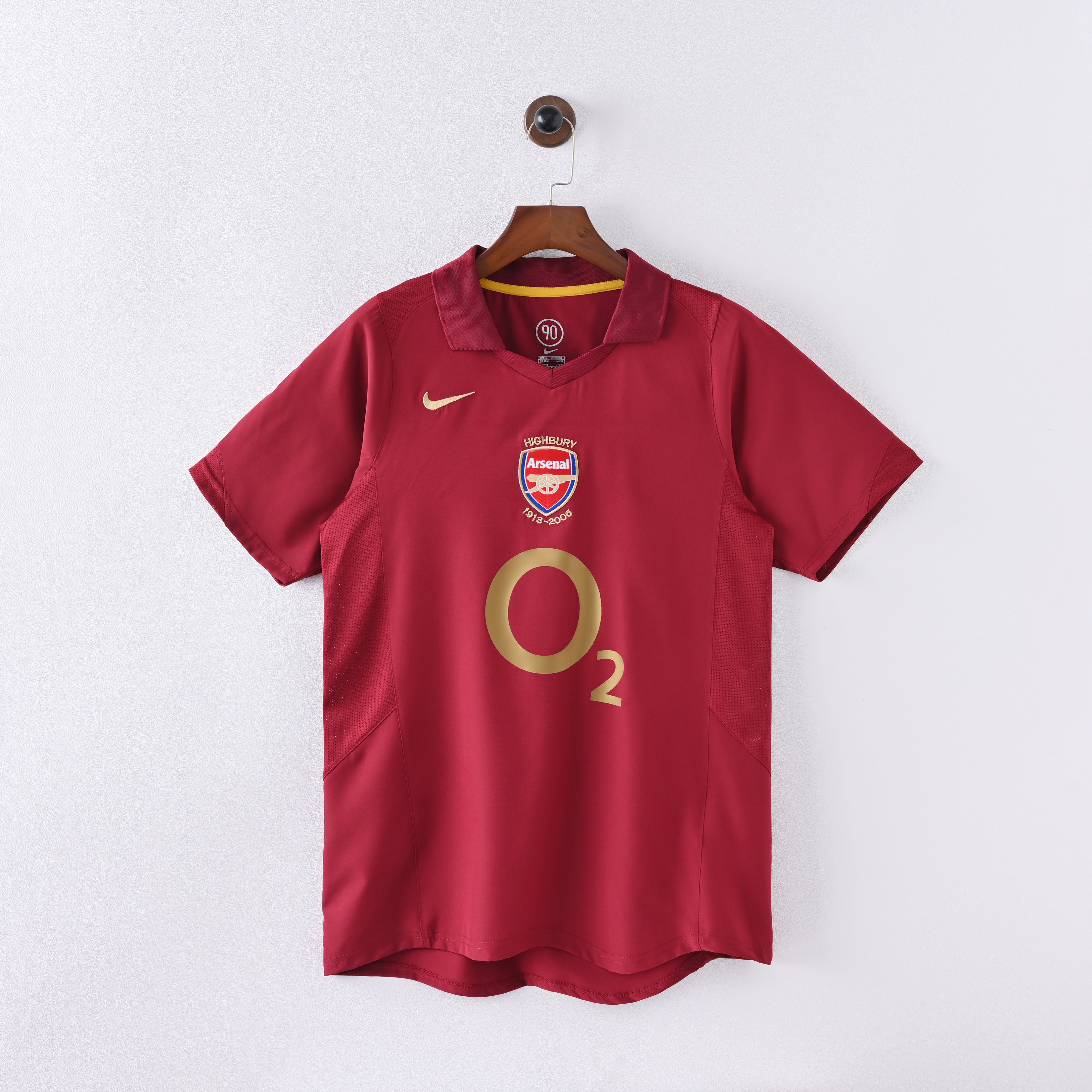 Retro Arsenal Home Jersey 2024 front view