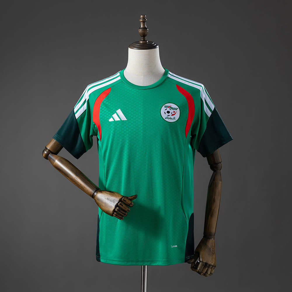 Maillot Algerie Entrainement Home Jersey 2024 front view