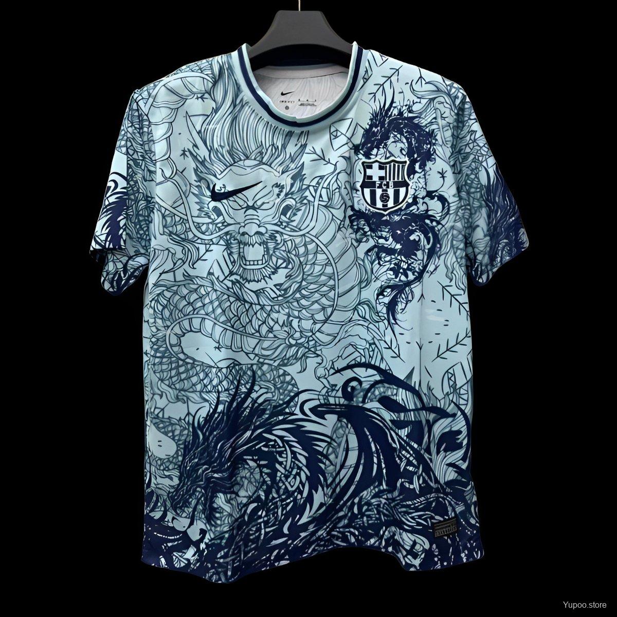 Barcelona New Edition Home Jersey 2024 front view