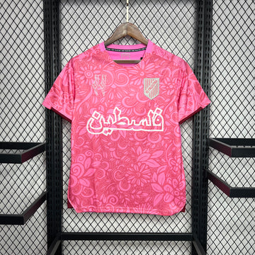 Palestine Pink Pink Jersey 2024 front view