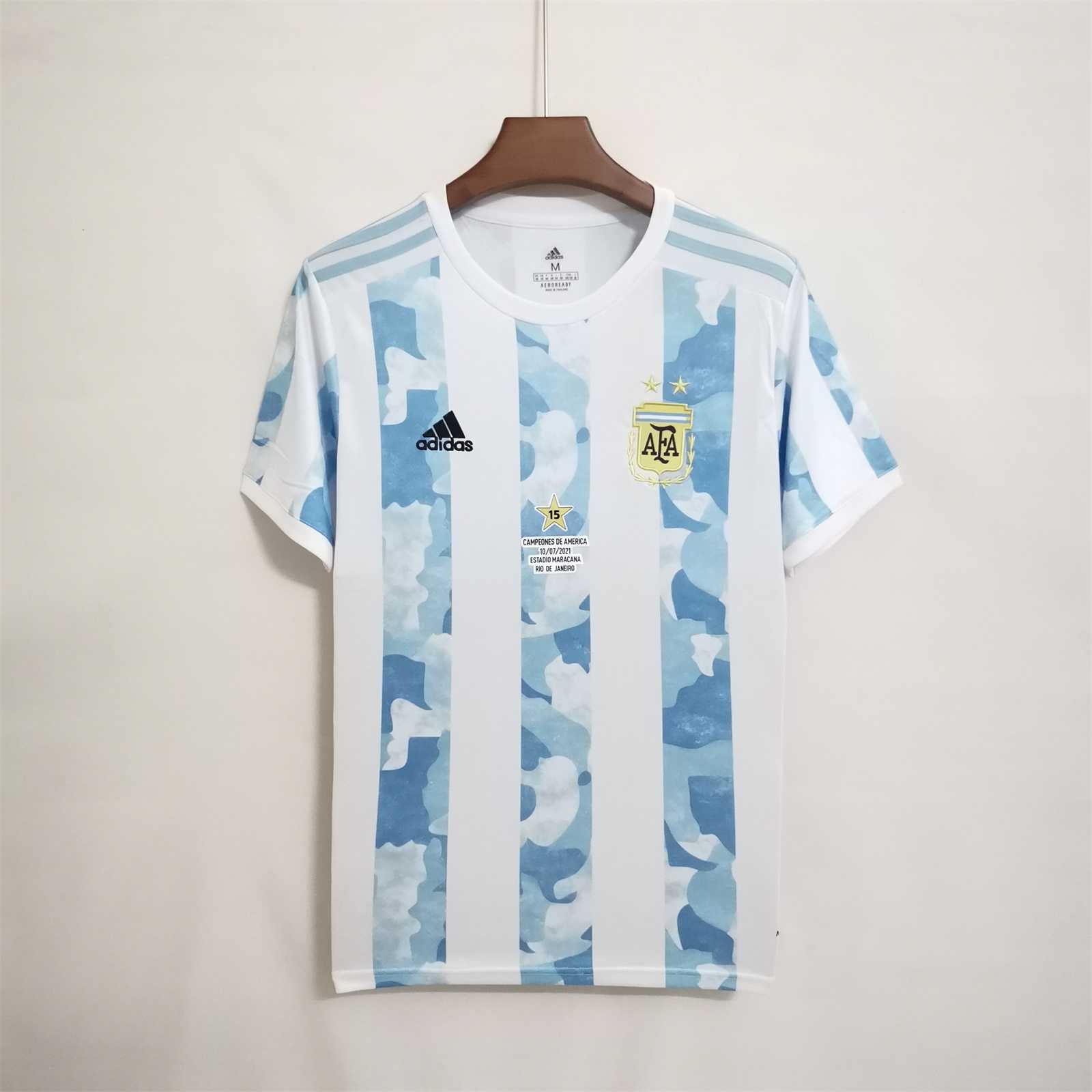 2021 Copa America Home Jersey 2024 front view