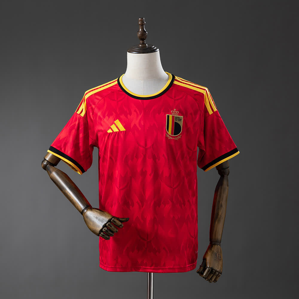 Maillot Belgique 2026 Rouge 2026 Red Jersey 2026 front view