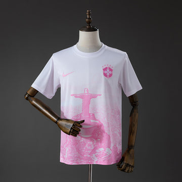 Maillot Brasil 2026 Rose Pink Jersey 2026 front view