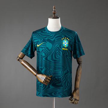 Maillot Brasil 2026 Vert Home Jersey 2026 front view