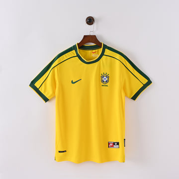 Retro Brazil Home Jersey 2024 front view