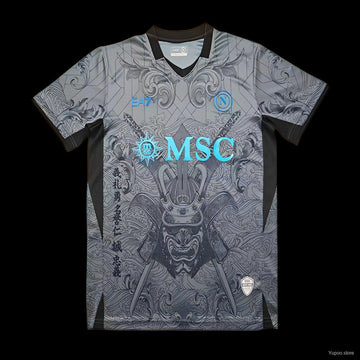 Napoli Grey Home Jersey 2024 front view